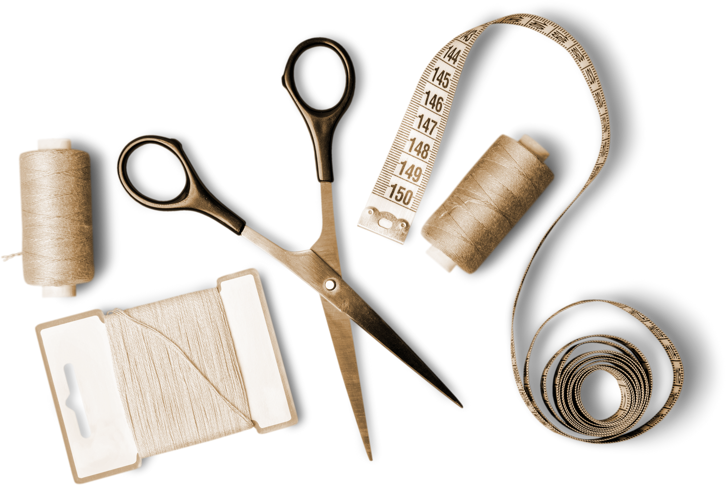 Sewing Tools Cutout 